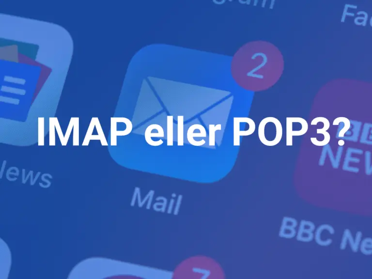 Hvad er forskellen mellem IMAP og POP3?